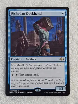 MTG Rishadan Dockhand #59 Modern Horizons 2 2021 Magic Gathering Card Rare NM - Image 2