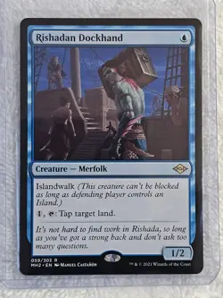 MTG Rishadan Dockhand #59 Modern Horizons 2 2021 Magic Gathering Card Rare NM - Image 4