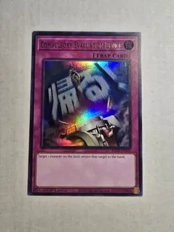 YuGiOh! RA05-EN125 Compulsory Evacuation Device STAMPED RARITY 5 - Image 1