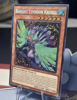 2025 Yu-Gi-Oh Doom of Dimensions Radiant Typhoon Krosea DOOD-EN015 NM - Image 2
