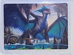 MTG Murktide Regent Art Card #20 Murders at Karlov Manor Gold Signature NM - Image 5