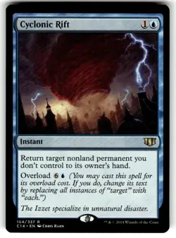 Cyclonic Rift Commander 2014 Regular MTG NM - Image 1