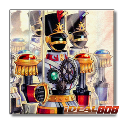 PRE-SALE YUGIOH x3 RA05-EN058 CLOCKWORK KNIGHT - SUPER RARE 1st EDITION - Image 1