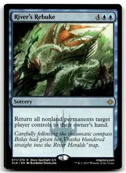 MTG River's Rebuke R Ixalan 71 LP - Image 1