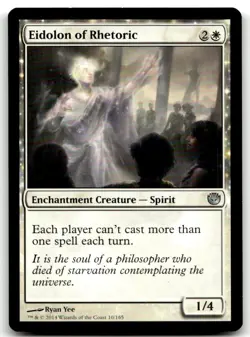 MTG Eidolon of Rhetoric U Journey Into Nyx 10 LP - Image 1