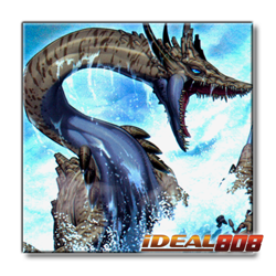 PRE-SALE YUGIOH x3 RA05-EN012 DANGER! NESSIE! - SECRET RARE 1st EDITION - Image 1