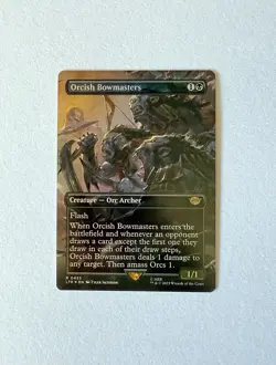 Orcish Bowmasters FOIL Borderless NM MTG - Image 1