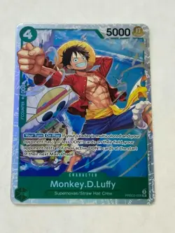 One Piece | Monkey.D.Luffy | PRB02-005 | Super Rare (SR) | NM - Image 1
