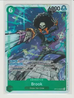 Brook - Super Rare One Piece Card OP15-032 SR - Image 1
