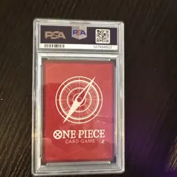 2025 ONE PIECE PROMOS PSA MAGAZINE EXCLUSIVE #001 SHANKS PSA 10 - Image 2