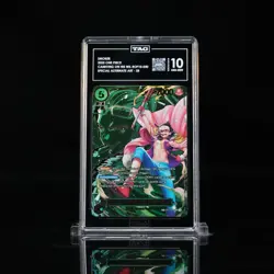 2025 ONE PIECE OP13 EN Smoker SP Alt Art OP10-030 SR TAG 10 - Image 1