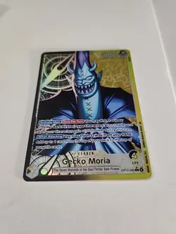 Bandai One Piece Gecko Moria OP14-080 Leader Special Foil 5000 Power - Image 2
