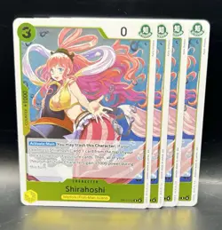One Piece English - Shirahoshi - EB03-052 - R - NM x4 - Image 1