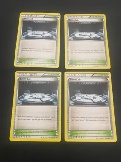 Pokemon Silent Lab Playset 4x Four Cards x4 Lightly Played - Image 1