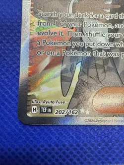 Pokemon Card - Salvatore Temporal Forces 202/162 Ultra Rare - Image 5