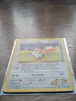 Pokemon Card - Lt. Surge's Eevee Gym Challenge 51/132 Uncommon - Image 2