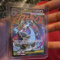 Pokemon Mega Charizard X EX MEP Mega Evolution Promo 023 Holo Promo Card - Image 3