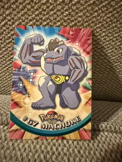 Topps 1995 Machoke #67 NM Vintage Pokemon Card - Image 1