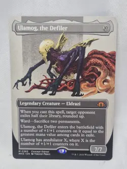 1x (383) Ulamog, the Defiler - BORDERLESS MTG Modern Horizons 3 NM Magic Regular - Image 1