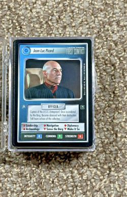 1997 Decipher Star Trek CCG First Contact Complete 130 Card Set - Image 2
