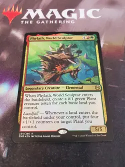 Mtg. Phylath, World Sculptor. Foil. Zendikar Rising. Pack Fresh - Image 1