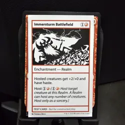 Immersturm Battlefield Playtest - MB2 - NM - MTG Magic - Image 1