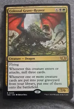 Colossal Grave-Reaver Commander: Tarkir: Dragonstorm Regular - Image 1