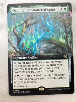 [1x] Ozolith, the Shattered Spire - Extended Art Near Mint, English March of the - Image 1
