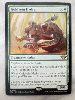 x1 Goldvein Hydra OTJ MTG 167 MYTHIC M/NM 1x - Image 1