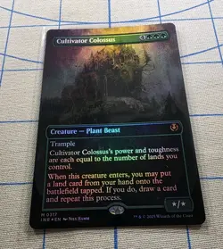 MTG Cultivator Colossus 0317 - Borderless Foil - Innistrad Remastered - Image 2