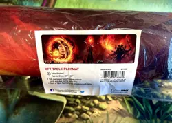 New - Tales of Middle-Earth 8ft Frodo and Sauron MTG Ultra Pro Tablemat LOTR - Image 1