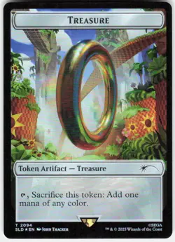 Treasure Token () (Rainbow Foil) T Secret Lair Drop Series 2094 NM - Image 1