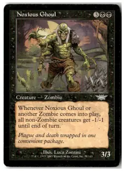 MTG Noxious Ghoul - Legions Moderately Played English - Image 1