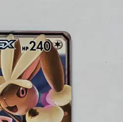 Mega Lopunny & Jigglypuff GX 165/236 Cosmic Eclipse Ultra Rare Pokemon Card - Image 4