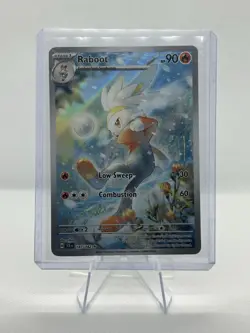 Pokemon Raboot 147/142 Sv07: Stellar Crown Illustration Rare Holo - Image 1