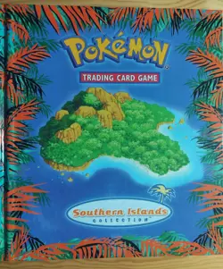 Complete Pokemon Southern Islands Set with Original Binder - Image 1