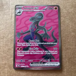 Salazzle ex 101/88 Double RareFull Art Pokemon Perfect Order ME03 NM - Image 1