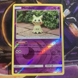 Mimikyu 97/236 Pokemon Cosmic Eclipse- Reverse Holo- Rare- NM/Mint - Image 1