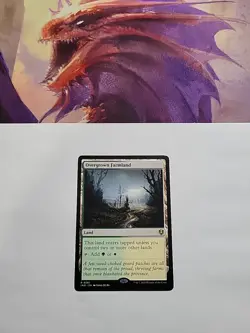 MTG - Overgrown Farmland Innistrad Remastered Regular Rare #0281 - Image 2