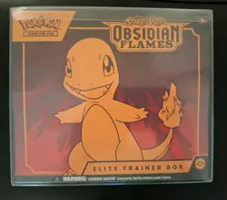 Pokemon Scarlet & Violet Obsidian Flames Elite Trainer Box (ETB) & Display Box - Image 1