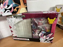 Pokemon Celebrations Empty Lance's Charizard V Dark Sylveon V Memories Box Promo 820650101625 - Image 4