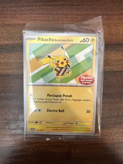 NEW! - Pokemon Pikachu Berkemeja Batik 101/SV-P Indonesia Journey Sealed Promo - Image 1