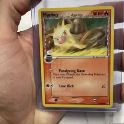 Mankey (Delta Species) 70/110 Holon Phantoms Regular Pokemon TCG NM Near Mint - Image 1