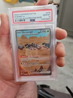 2024 Pokemon Surging Sparks SSP EN Durant Ex #236/191 PSA 10 Special Illustratio - Image 1