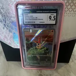 Pokemon Victini Promo #208 Unova Holo Illustration Collection CGC 9.5 Mint+ - Image 1