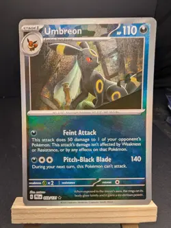 Pokemon Umbreon (Master Ball) 059/131 Sv: Prismatic Evolutions Holo 059/131 NM - Image 1