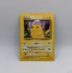 1999 Pokemon WOTC Pikachu Base Set - Unlimited - NM - Near Mint - Image 1