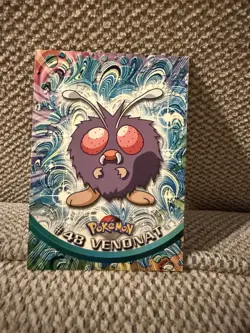 1999 Topps Pokemon #48 Venonat TV Animation Edition Series 1 Blue Logo - Image 1