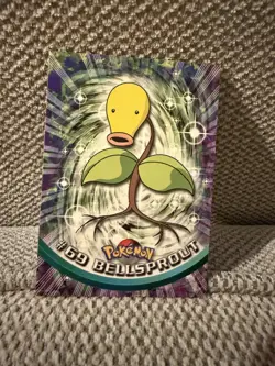 Bellsprout #69 Topps TV Animation Edition Pokemon Blue Label - Image 1