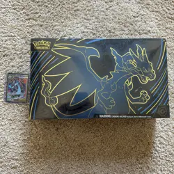 Pokemon TCG Mega Charizard UPC - Factory Sealed with Mega Charizard Promo - Image 1